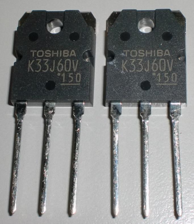 場效電晶體 (TOSHIBA TK33J60V ) TO-3P (N-CH) 600V 33A 88mΩ