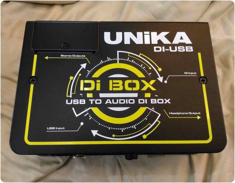 ♪♪學友樂器音響♪♪ UNIKA DI-USB 主動式USB介面DI-Box 訊號轉換器