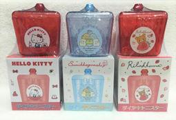 日本正版 KITTY 凱蒂貓 角落生物 拉拉熊 懶懶熊 收納罐 置物罐 棉花棒罐 小物收納 桌上收納