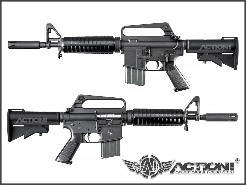 【Action!】售完）CAR - GAU-5/A / XM177 / Mod 610型 GBB氣動槍