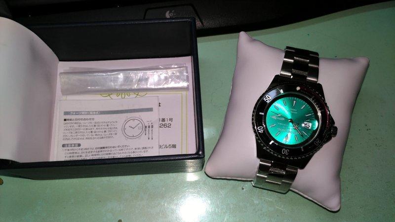 全新 絕版 限量 500個 通車紀念 手錶 日本 新幹線 隼號 Hayabusa E5 腕時計