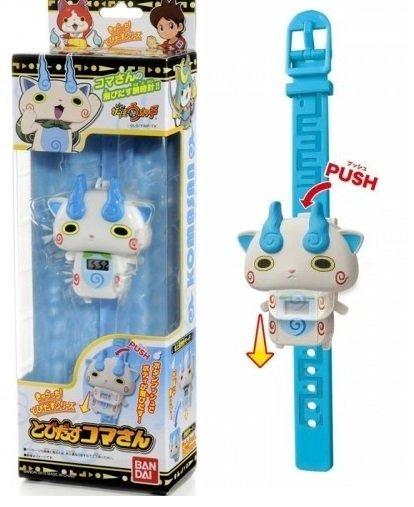 ^.^飛行屋(全新品)BANDAI 日本卡通-妖怪手錶-角色手錶 卡通錶-小石獅(盒裝版)