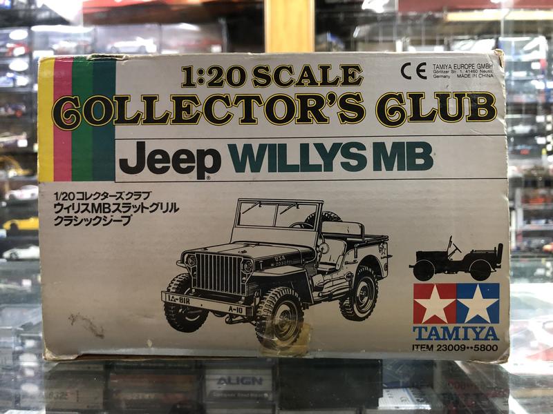 1/20 Jeep WILLYS MB タミヤ コレクターズクラブ 1/20 TAMIYA ウィリス