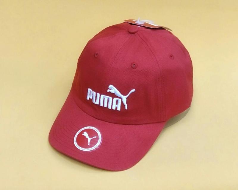 尼莫體育 PUMA 可調式 基本系列棒球帽 運動帽子 老帽 電繡 刺繡 紅色 05291974