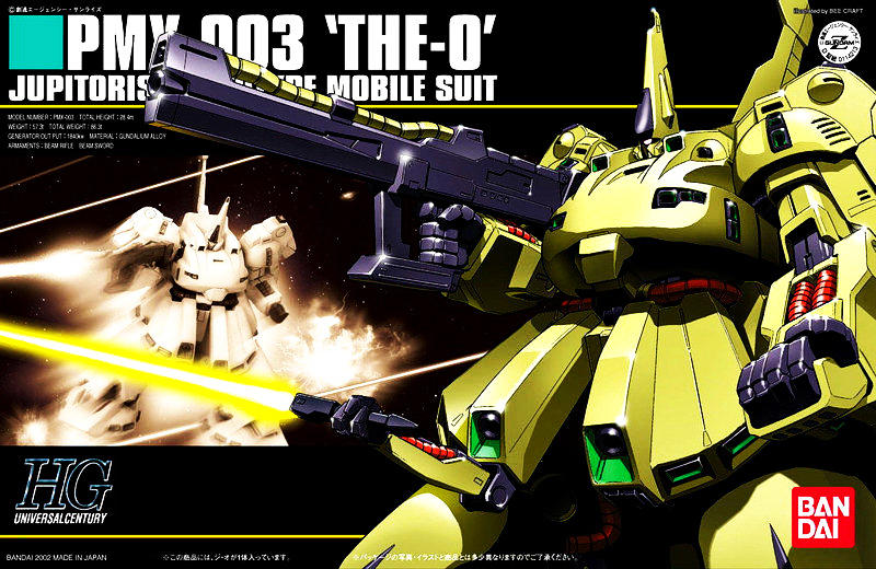 【鋼普拉】現貨 BANDAI 鋼彈UC HGUC 1/144 #036 PMX-003 THE-O 吉歐 里歐 鐵奧
