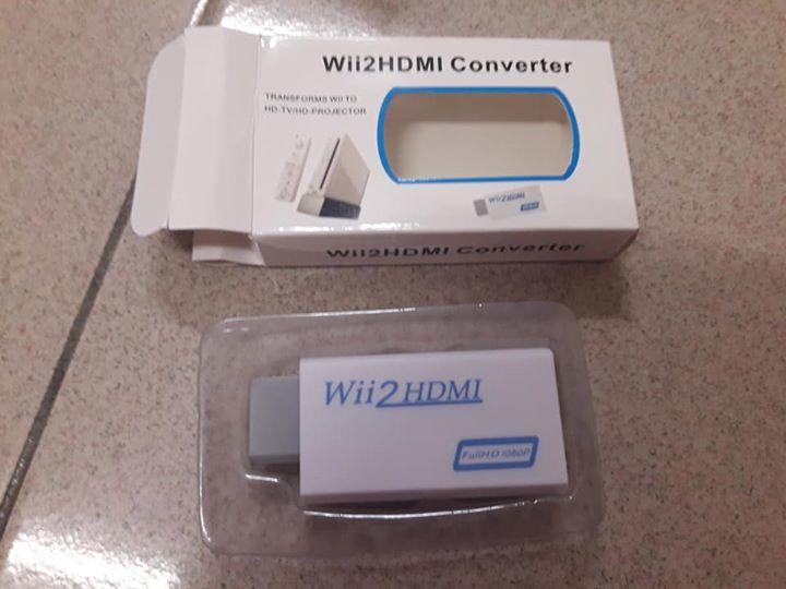 (現貨)Wii Wii 轉HDMI高清轉換器 HDMIi轉接器 (全新品)