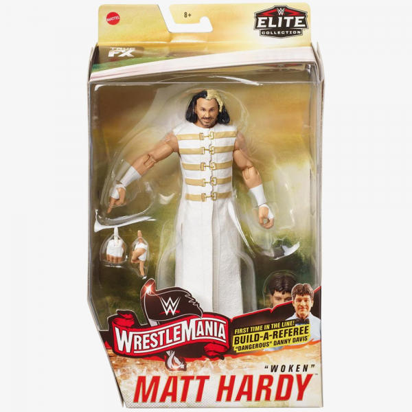 [美國瘋潮]正版WWE Woken Matt Hardy Wrestlemania Elite 摔角狂熱精華版人偶代購
