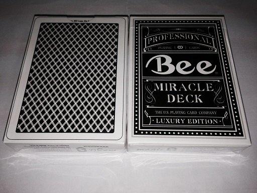 【USPCC撲克】Miracle Bee black Limited ~黑色蜜蜂奇蹟送BEE 蜜蜂牌一副