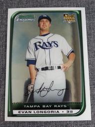 2011 Bowman Platinum Green #97 Evan Longoria - Tampa Bay Rays