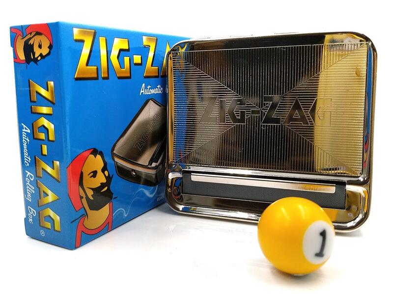 ◤球球玉米斗◢ ZIG-ZAG正品 法國進口 70MM金屬半自動捲煙器 (6MM、8MM可調式)