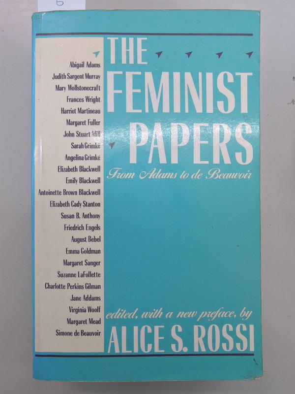 [阿維的書店81] THE FEMINIST PAPERS | ISBN:1555530281 | ROSSI著