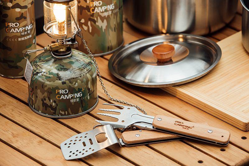 【山道具屋】Pro Kamping 領航家迷彩風格高山瓦斯罐110g/230g/450g(妙管家新款)