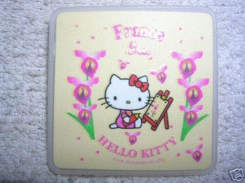 7-11 Hello Kitty 花花世界胸章 ** 台灣五大洲 **普通版單賣區【 B6法國】