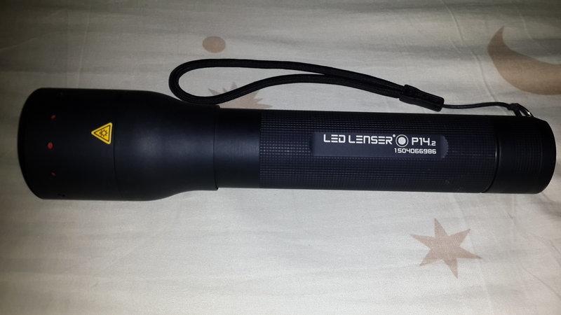 德國 LED LENSER P14.2 可調 焦距 強光手電筒