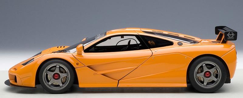 超跑RC工房- <缺貨> 1/18 AUTOart McLaren F1 LM Edition橘 特價