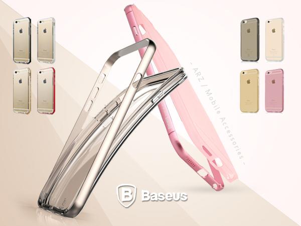 『限時5折』Baseus 鋁合金保護殼【ARZ】【A146】iPhone 6s i6s 透明殼 i6 手機殼 保護殼