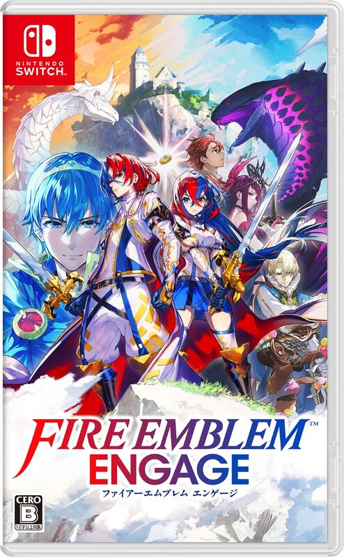 預購2023/1/20中文字幕)NS 聖火降魔錄Fire Emblem Engage 限定版純日版