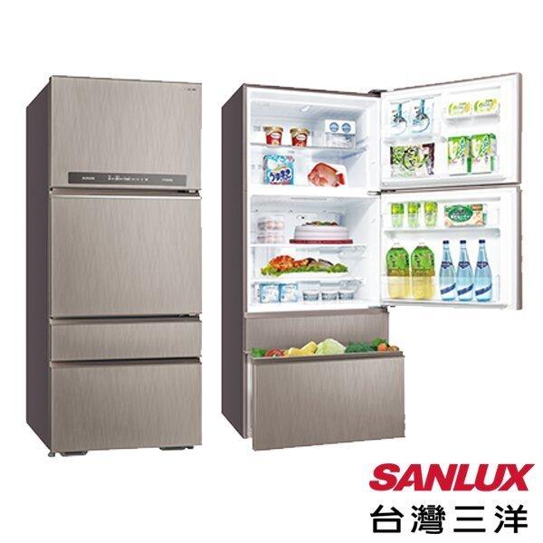 SANLUX台灣三洋560公升1級變頻4門電冰箱SR-C560DV1 直流變頻壓縮機 LED面板顯示溫度控制
