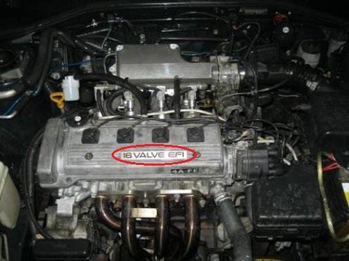 (無現貨需預訂請勿直接標)Toyota  Corolla Exsior正廠 汽門蓋 貼紙 銘牌 16 VALVE EFI