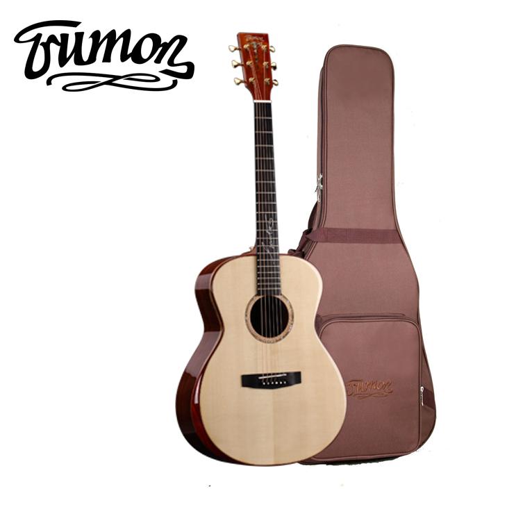 Trumon 楚門吉他G1852S G-1852S 雲杉單板玫瑰木單板側背民謠吉他全單木