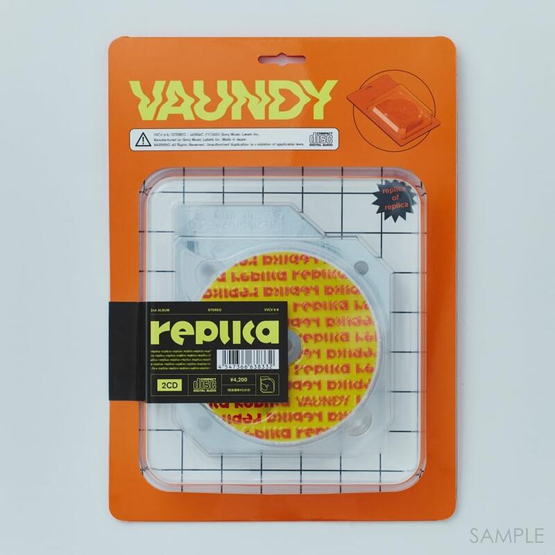 VAUNDY 第二張專輯 [REPLICA]＊日版CD完全生產限定盤 可選特典 (11/15)全新預購＊