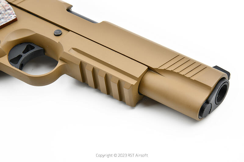 RST紅星 - TLS M45A1 全金屬 瓦斯手槍 附槍盒 GBB BB槍 沙色 ... 24TLS-CQBP739
