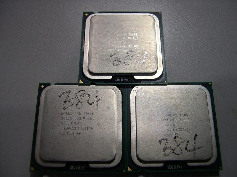 專業電腦量販維修 二手E8400 CPU 每顆69元