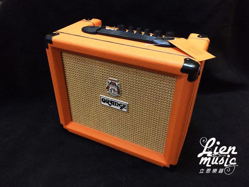 『立恩樂器』經銷商 橘子 ORANGE Crush 20RT 電吉他音箱 內建Reverb 調音器 20RT 20瓦
