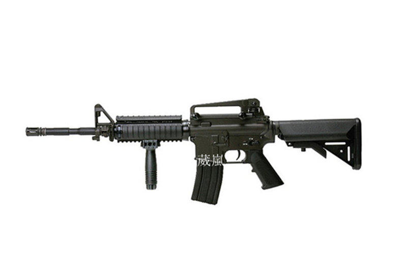 SRC M4A1 RIS步槍電動槍-半金屬(CO2直壓槍BB彈瓦斯槍突擊槍衝鋒槍狙擊槍卡賓槍SRC M4 RIS