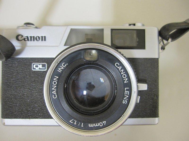 canon ql-17 大光圈 古董底片相機