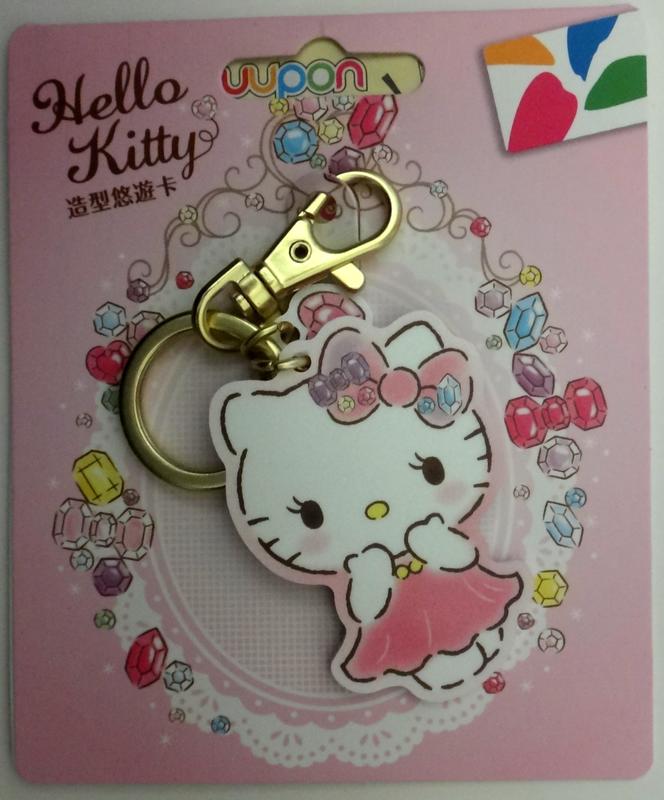 Hello kitty 造型悠遊卡 鑽石  限量版