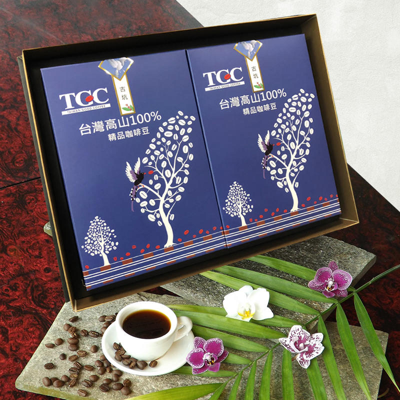 [TGC台灣咖啡莊園]精品禮盒-雲林古坑特級咖啡豆組