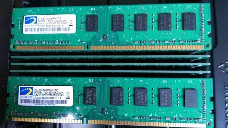【賣可小舖】勤茂全新  三星 晶片 DDR3-1600  8G 699元起 桌上型記憶體雙面 (同批 - 連號)