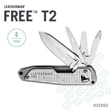 【EMS軍】Leatherman FREE T2 多功能工具刀(公司貨)#832682