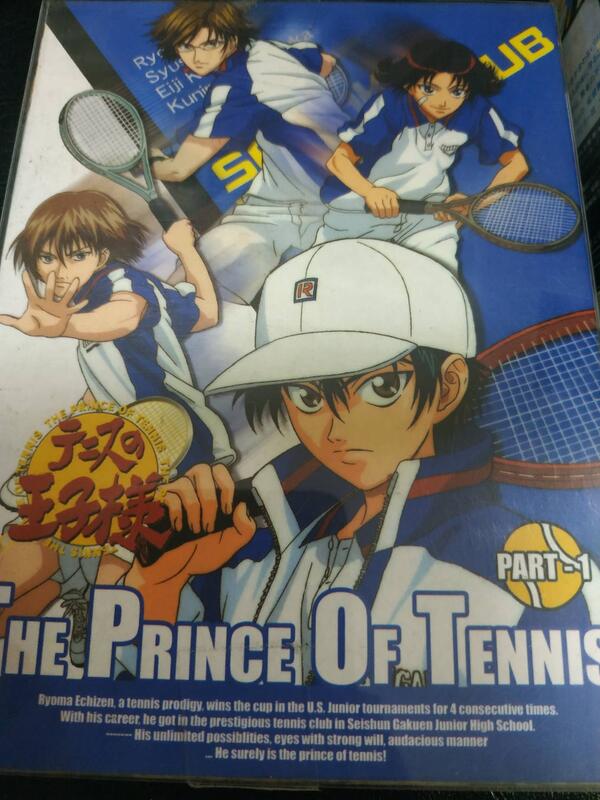 網拍唯一收藏經典作品 日本動畫卡通 the prince of tennis 1-6全 網球王子 彩盒精裝版 中文字幕 