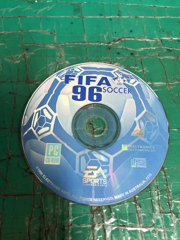 FIFA Soccer 96 PC GAME 二手電腦遊戲 <Z161>