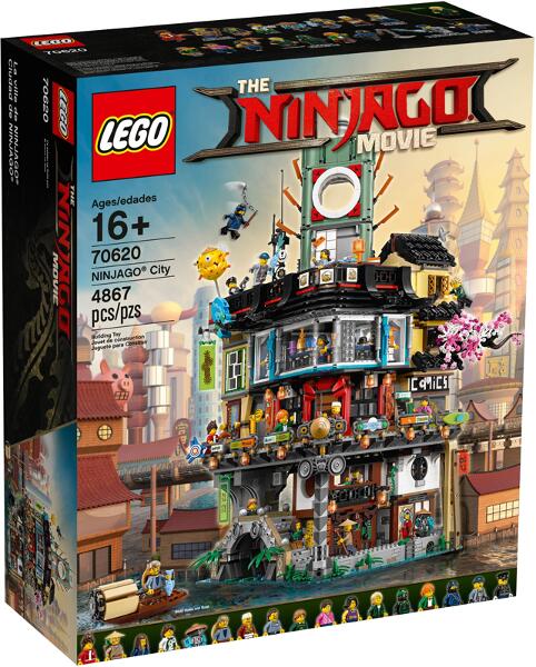 <樂高林老師>LEGO 70620 忍者電影系列  NINJAGO® City 旋風忍者城
