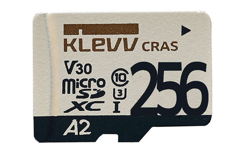 《SUNLINK》KLEVV 科賦 256GB 記憶卡 microSDXC A2 V30 UHS-I U3 附轉卡