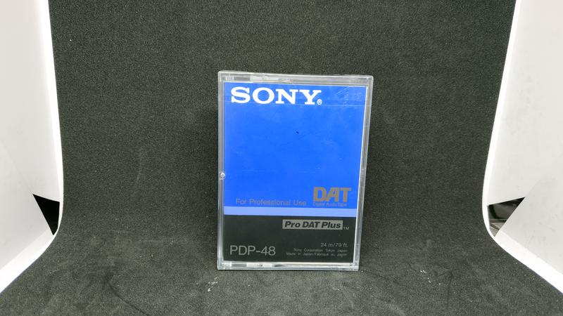 日製 全新未開封 Sony 專業用 PDP-48 48分 DAT 空白錄音帶