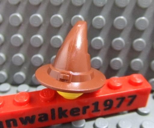 【積木2010】樂高 LEGO 紅棕色 巫師帽 / 哈利波特 6131 (Reddish Brown)(C-01)
