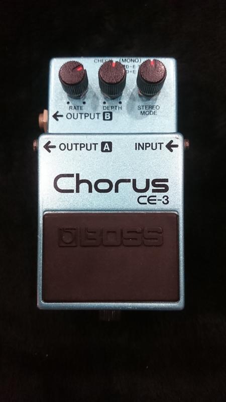 BOSS CE-3 Chorus 日場