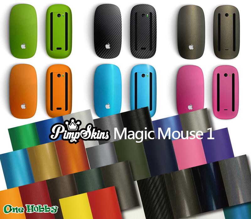 《One Hobby》蘋果滑鼠1 Apple Magic Mouse 1  [PimpSkins] 專用模貼貼紙