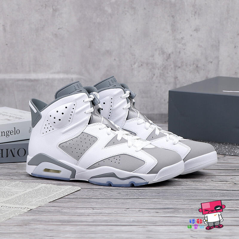 球鞋補習班NIKE AIR JORDAN 6 RETRO COOL GREY 酷灰冰底灰白CT8529-100