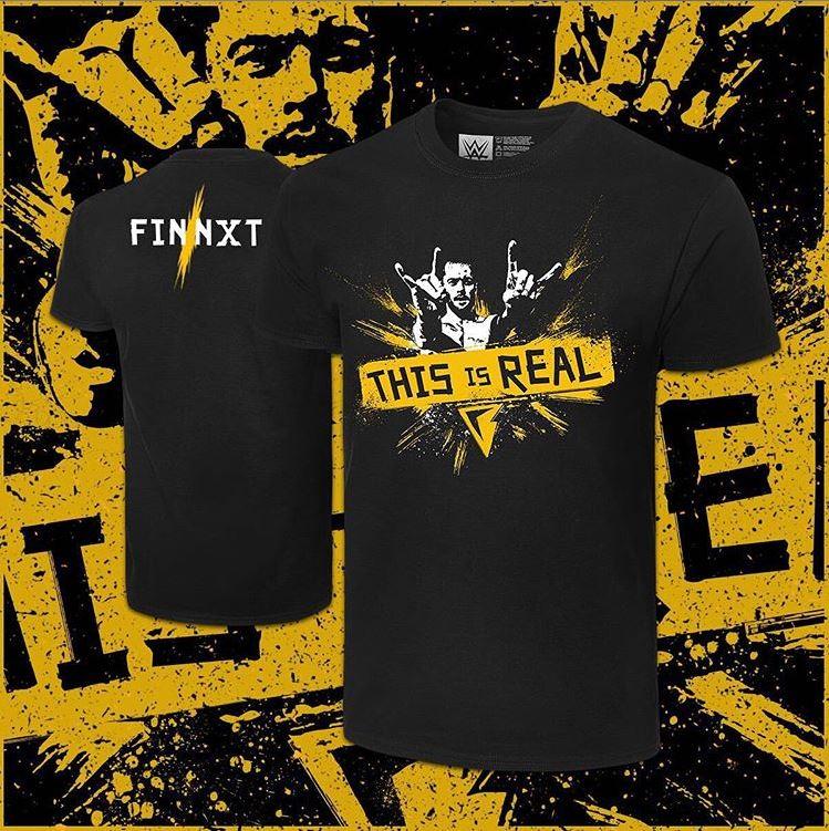 [美國瘋潮]正版WWE Finn Bálor This is Real T-Shirt NXT再現美夢成真新款衣服預購中