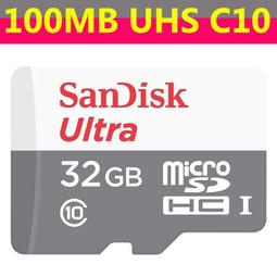 SanDisk 32GB 32G microSDHC【100...