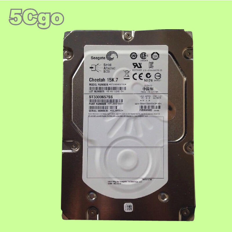 5Cgo【權宇】Seagate希捷 300G 15K 3.5寸 SAS  6GB ST3300657SS硬碟1年保 含稅