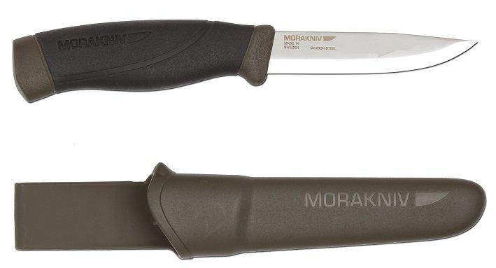 MORAKNIV瑞典莫拉刀mora Companion Heavy Duty MG(軍綠色)3.2mm碳鋼(12494)
