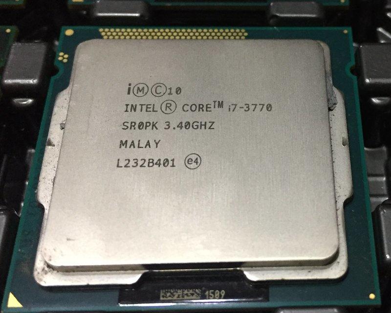 Intel ™ i7-3770 3.4G / 8M LGA 1155 三代 i7 模擬八核心 HD4000 正式版