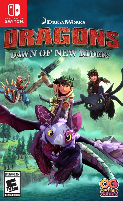 NS SWITCH Dragons: Dawn of New Riders 馴龍高手 美版現貨