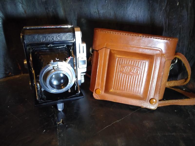 Doris 古董蛇腹底片相機